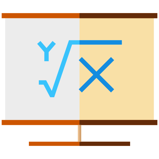 matemáticas icono gratis