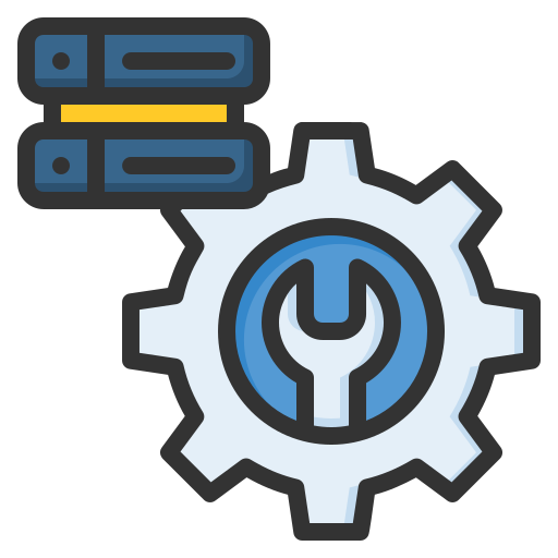 Server check Generic Outline Color icon
