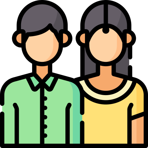 Siblings Special Lineal color icon