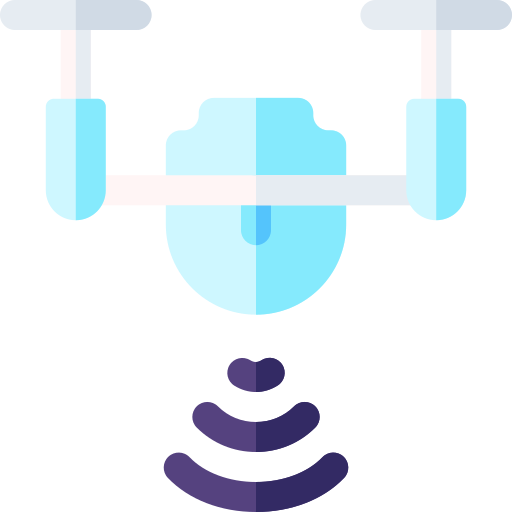 Drone Basic Rounded Flat icon