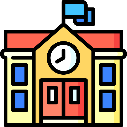 School Special Lineal color icon