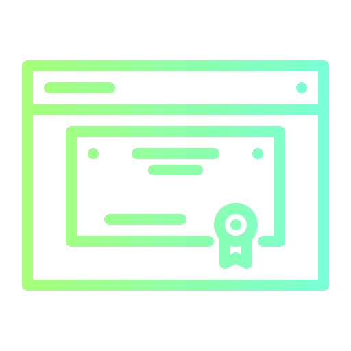 zertifikat kostenlos Icon