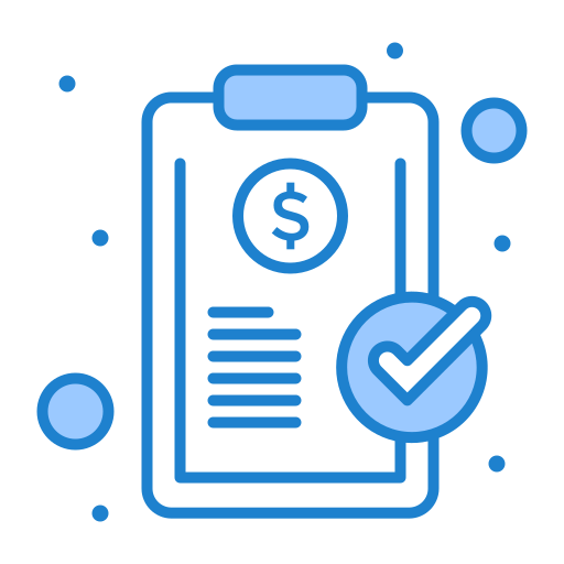 Clipboard Generic Blue icon