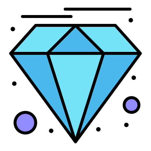 Diamond free icon