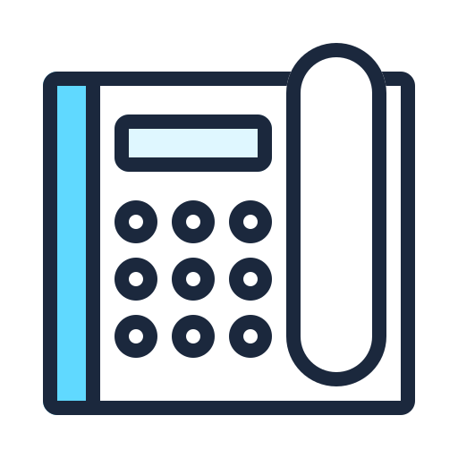 telefone do hotel grátis ícone