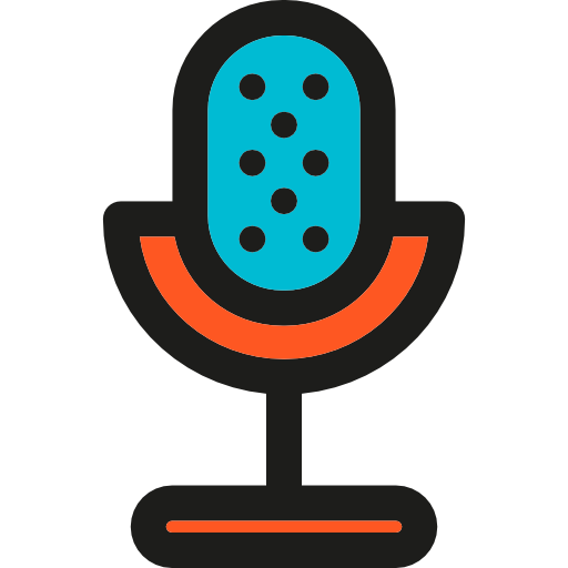 Microphone Soodabeh Ami Lineal Color Icon