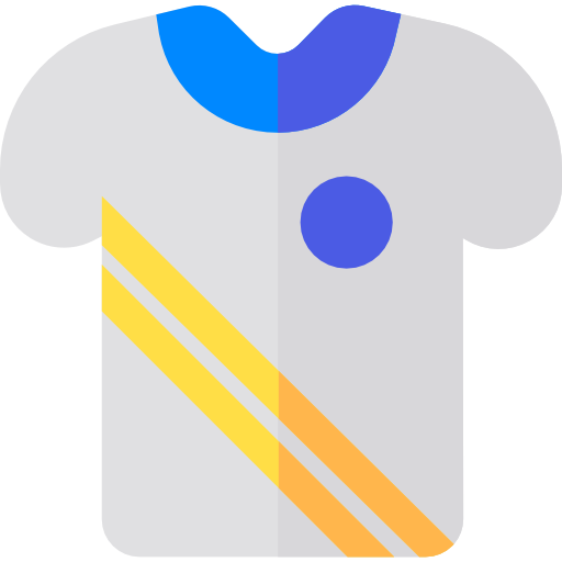 camiseta de fútbol icono gratis