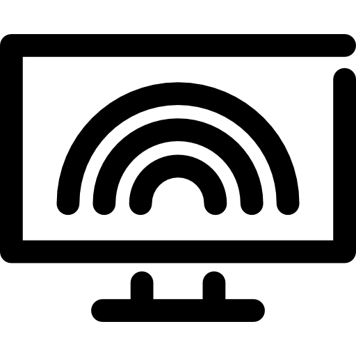 televisión icono gratis