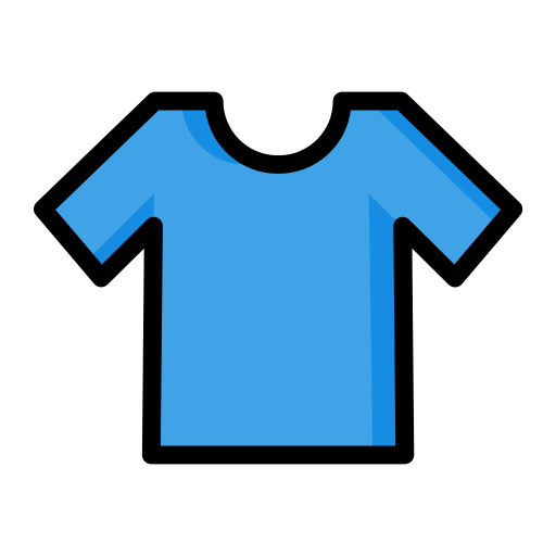 T shirt Generic Outline Color icon