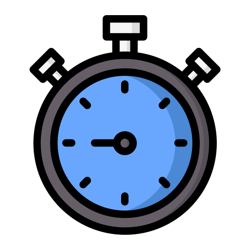 Stopwatch Generic Outline Color icon