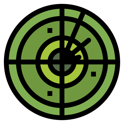 radar grátis ícone