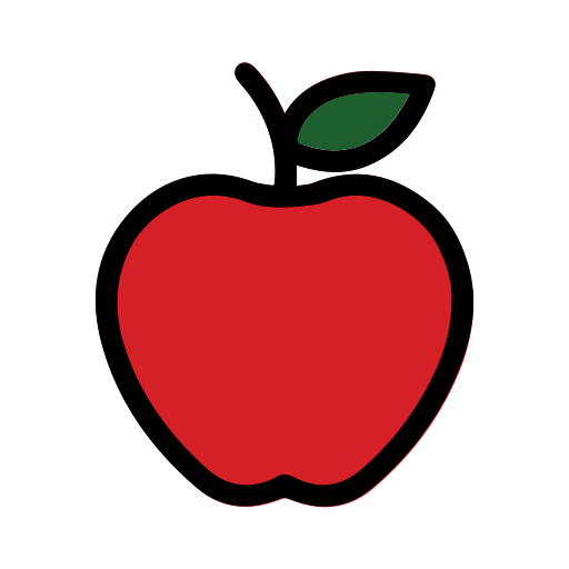 Apple Generic Outline Color icon