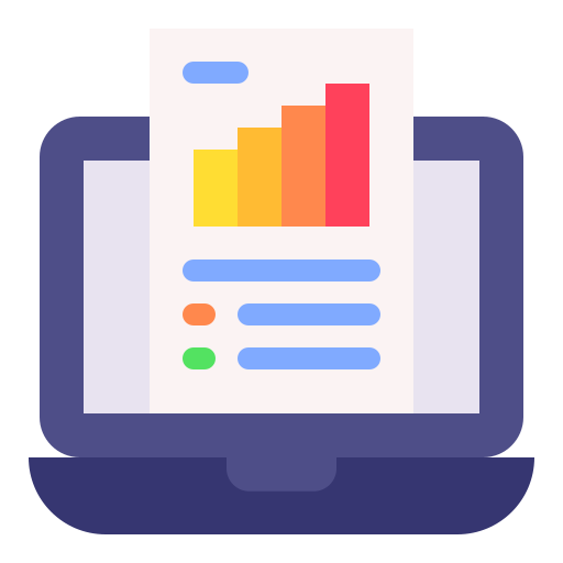 Bar chart Generic Flat icon