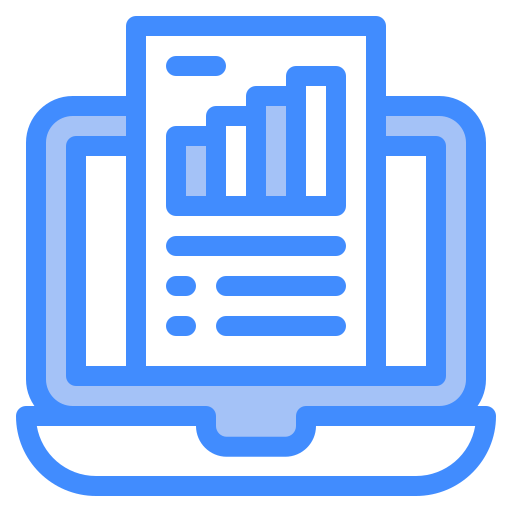 Bar chart free icon