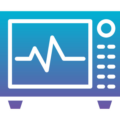 monitor de electrocardiograma icono gratis