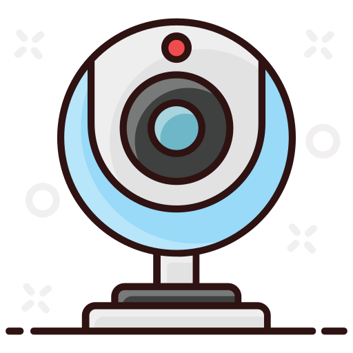 cámara web icono gratis