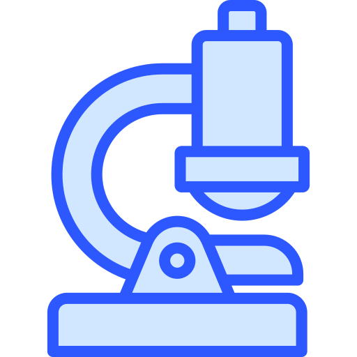 Microscope Generic Blue icon