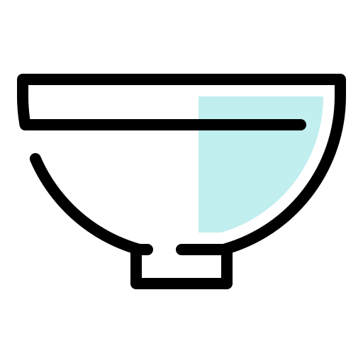 Bowl Generic Outline Color icon