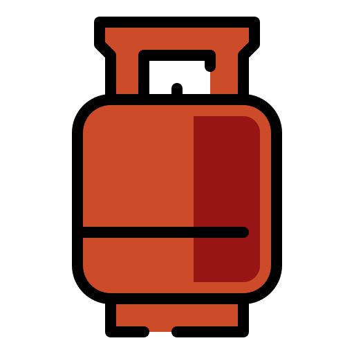 Gas Cylinder Generic Outline Color Icon