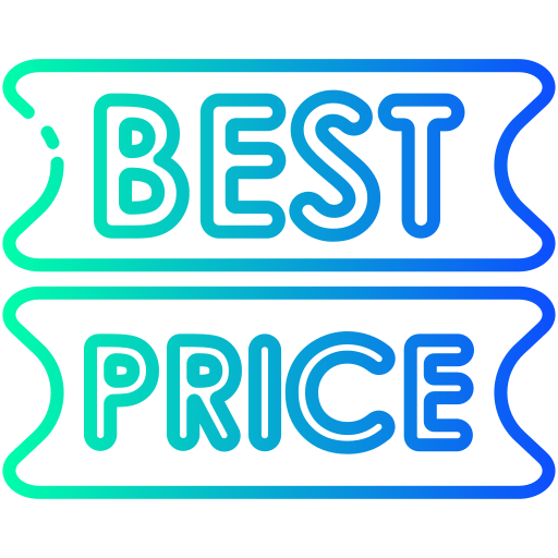 mejor precio icono gratis