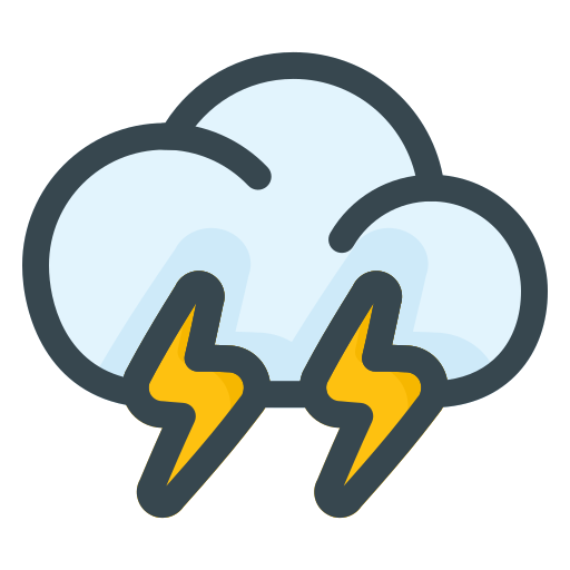 Storm Generic Outline Color icon