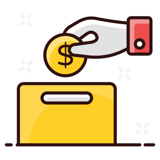 donación icono gratis