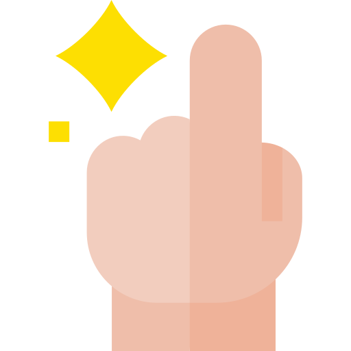 doigt Icône gratuit doigt Icône gratuit