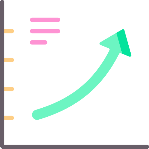 ganancia icono gratis