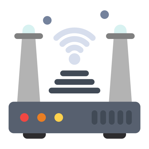 Wireless router Flatart Icons Flat icon