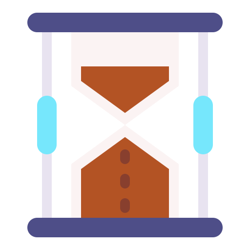 reloj de arena icono gratis