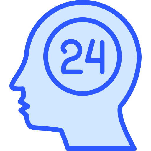 24 stunden kostenlos Icon