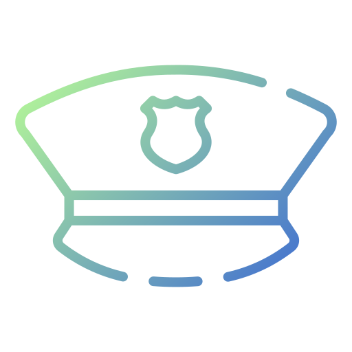 policía icono gratis