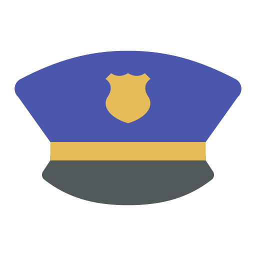 police Icône gratuit police Icône gratuit