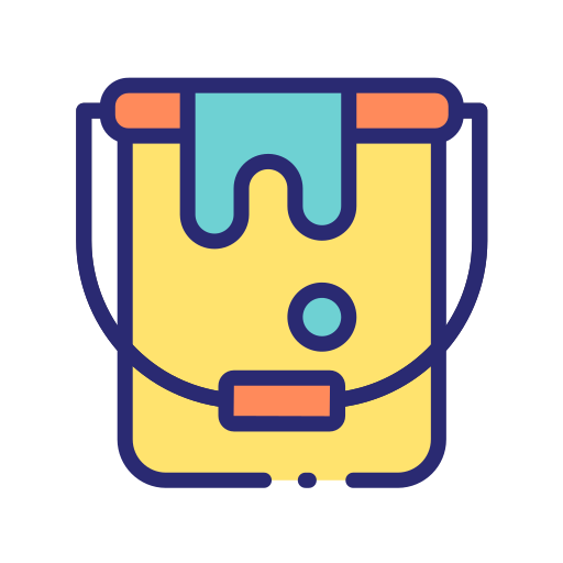 Paint bucket free icon Paint bucket free icon
