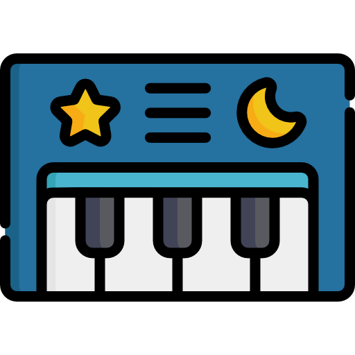 piano icono gratis