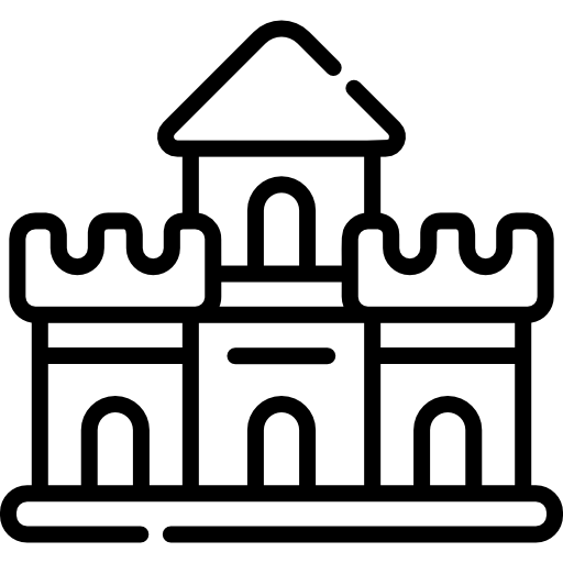 castillo icono gratis