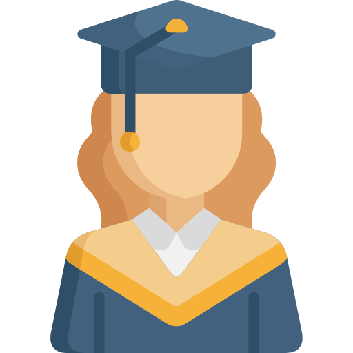 graduación icono gratis