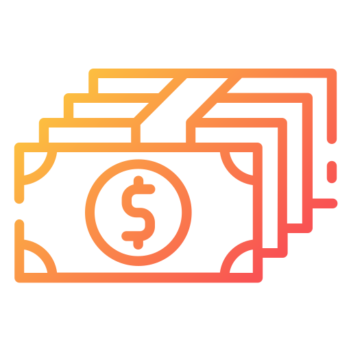 Banknote Good Ware Gradient icon