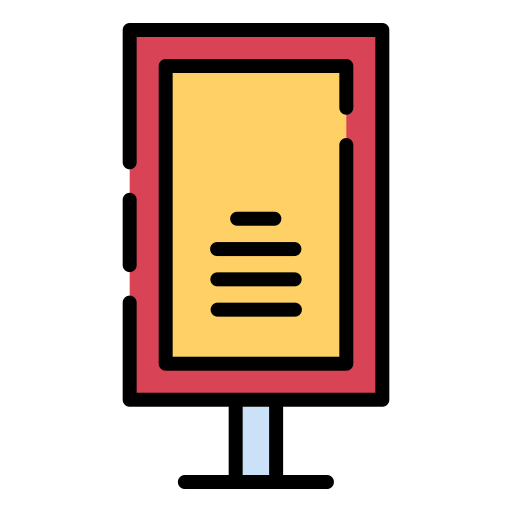 Standee free icon Standee free icon