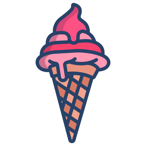 Ice cream Icongeek26 Linear Colour icon