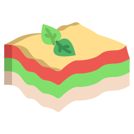 lasagne Icône gratuit lasagne Icône gratuit