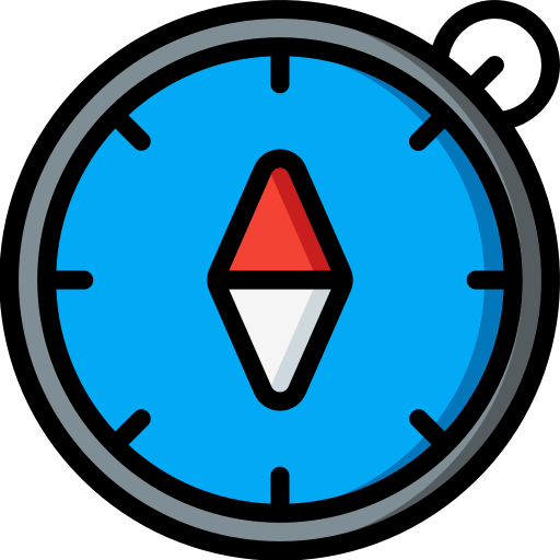 Compass Basic Miscellany Lineal Color icon