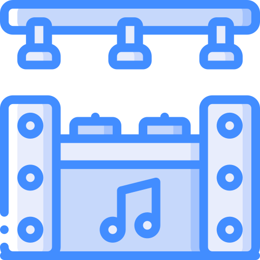 DJ free icon DJ free icon