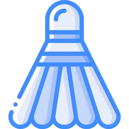 Shuttlecock free icon Shuttlecock free icon
