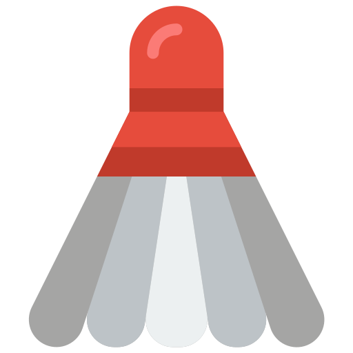 Shuttlecock free icon Shuttlecock free icon