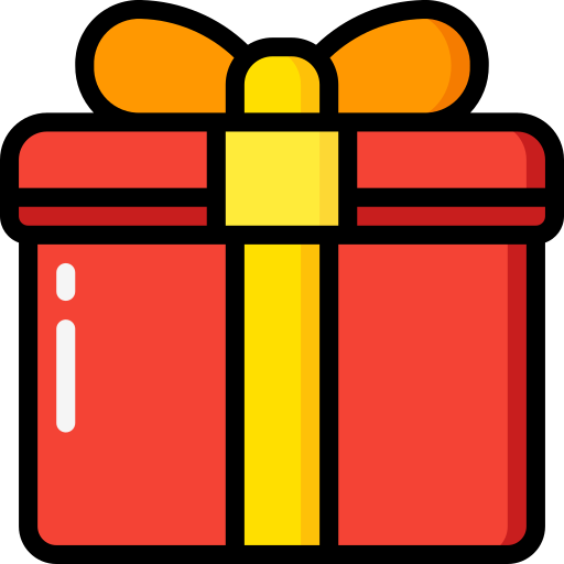 Gift Basic Miscellany Lineal Color icon