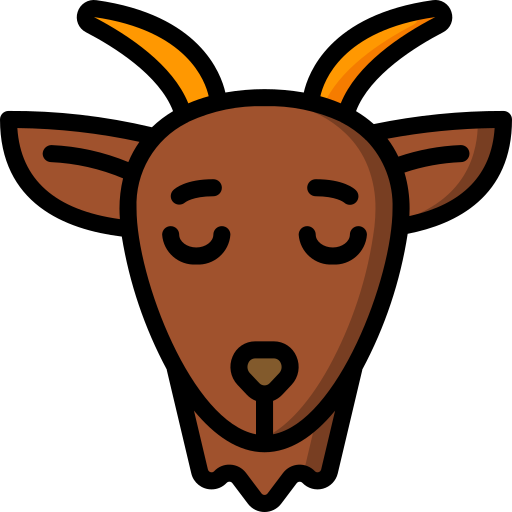 Goat Basic Miscellany Lineal Color Icon