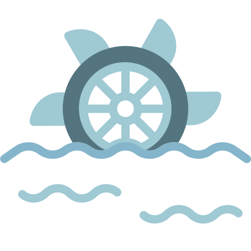 energía ondulatoria icono gratis