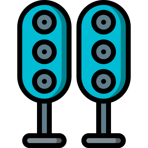 altavoces icono gratis