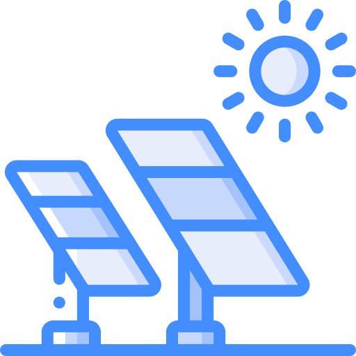 panel solar icono gratis